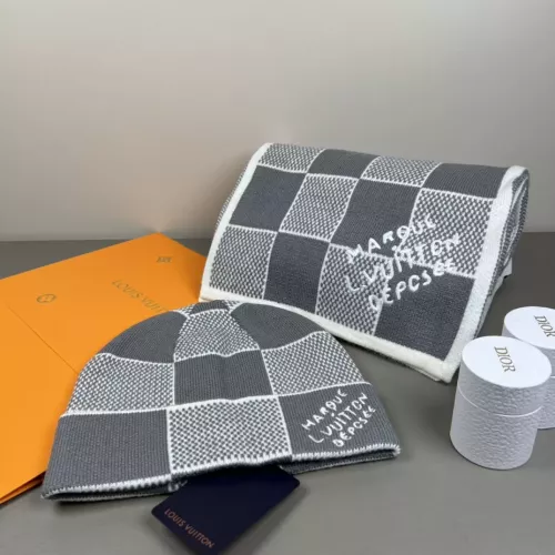 Cheap Louis Vuitton LV Hat and Scarf and Glove Set #1353271 Replica Wholesale [$42.00 USD] [ITEM#1353271] on Replica Louis Vuitton LV Hat and Scarf and Glove Set