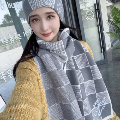 Cheap Louis Vuitton LV Hat and Scarf and Glove Set #1353271 Replica Wholesale [$42.00 USD] [ITEM#1353271] on Replica Louis Vuitton LV Hat and Scarf and Glove Set