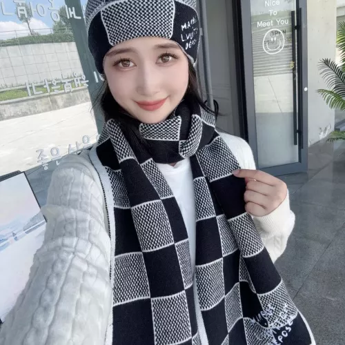 Cheap Louis Vuitton LV Hat and Scarf and Glove Set #1353273 Replica Wholesale [$42.00 USD] [ITEM#1353273] on Replica Louis Vuitton LV Hat and Scarf and Glove Set