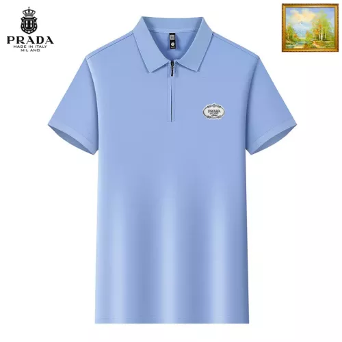 Prada T-Shirts Short Sleeved For Men #1353504