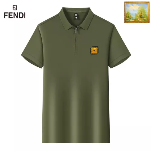 Fendi T-Shirts Short Sleeved For Men #1353517