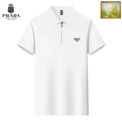 Prada T-Shirts Short Sleeved For Men #1353584