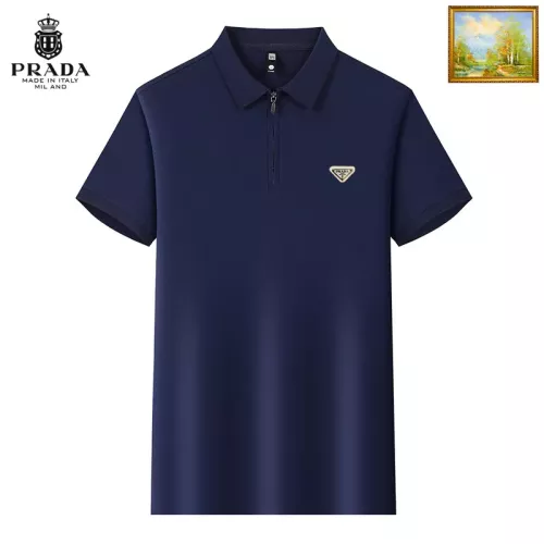 Prada T-Shirts Short Sleeved For Men #1353587