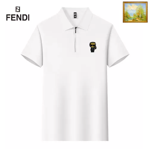 Fendi T-Shirts Short Sleeved For Men #1353604