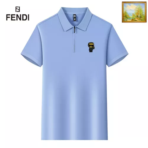 Fendi T-Shirts Short Sleeved For Men #1353605