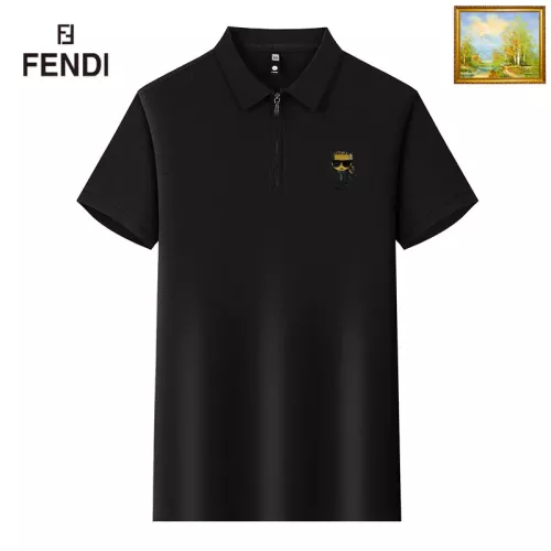 Fendi T-Shirts Short Sleeved For Men #1353608
