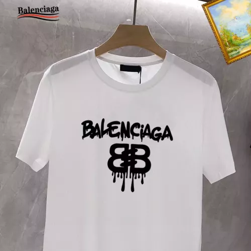 Cheap Balenciaga T-Shirts Short Sleeved For Unisex #1353609 Replica Wholesale [$25.00 USD] [ITEM#1353609] on Replica Balenciaga T-Shirts