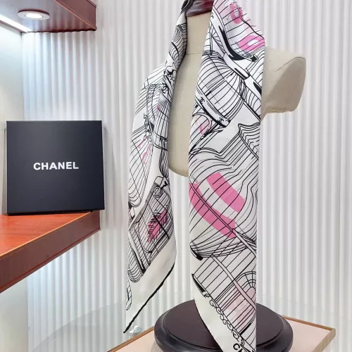 Cheap Chanel Silk Squares #1353639 Replica Wholesale [$64.00 USD] [ITEM#1353639] on Replica Chanel Scarves