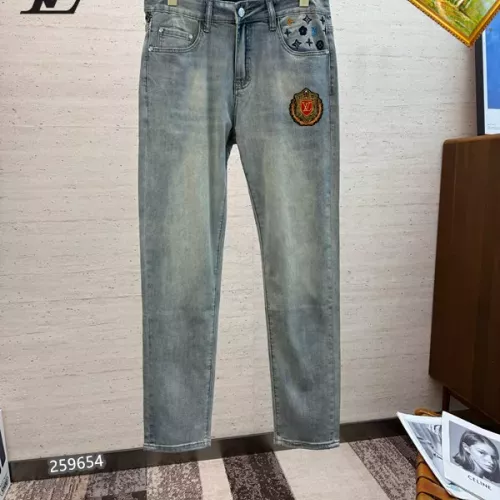 Cheap Louis Vuitton LV Jeans For Men #1353681 Replica Wholesale [$48.00 USD] [ITEM#1353681] on Replica Louis Vuitton LV Jeans