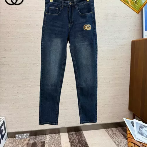 Cheap Gucci Jeans For Men #1353685 Replica Wholesale [$48.00 USD] [ITEM#1353685] on Replica Gucci Jeans