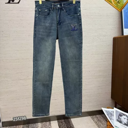 Cheap Louis Vuitton LV Jeans For Men #1353687 Replica Wholesale [$48.00 USD] [ITEM#1353687] on Replica Louis Vuitton LV Jeans