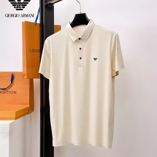 Armani T-Shirts Short Sleeved For Men #1353799