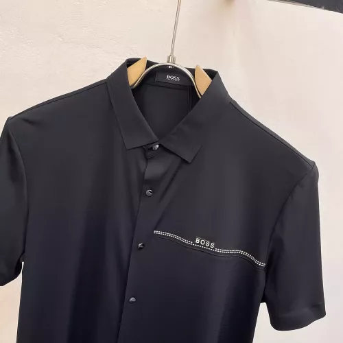 Cheap Boss Shirts Short Sleeved For Men #1353863 Replica Wholesale [$52.00 USD] [ITEM#1353863] on Replica Boss Shirts