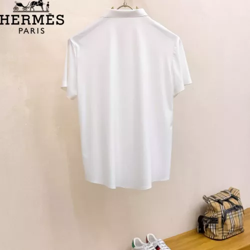 Cheap Hermes Shirts Short Sleeved For Men #1353864 Replica Wholesale [$52.00 USD] [ITEM#1353864] on Replica Hermes Shirts