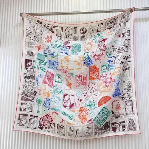 Cheap Hermes Silk Square #1353958 Replica Wholesale [$64.00 USD] [ITEM#1353958] on Replica Hermes Scarf