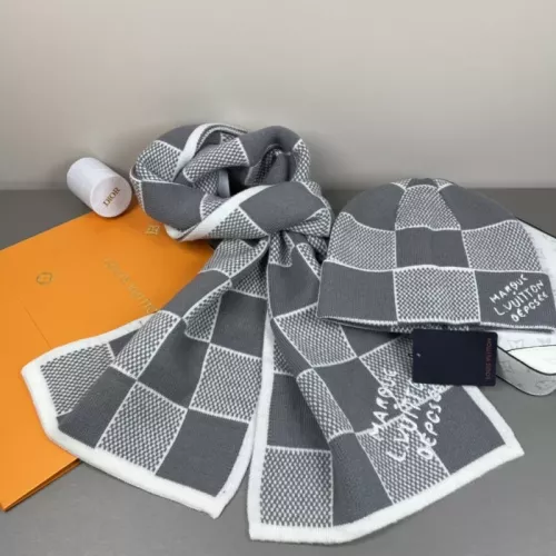Cheap Louis Vuitton LV Hat and Scarf Set #1353986 Replica Wholesale [$45.00 USD] [ITEM#1353986] on Replica Louis Vuitton LV Hat and Scarf and Glove Set