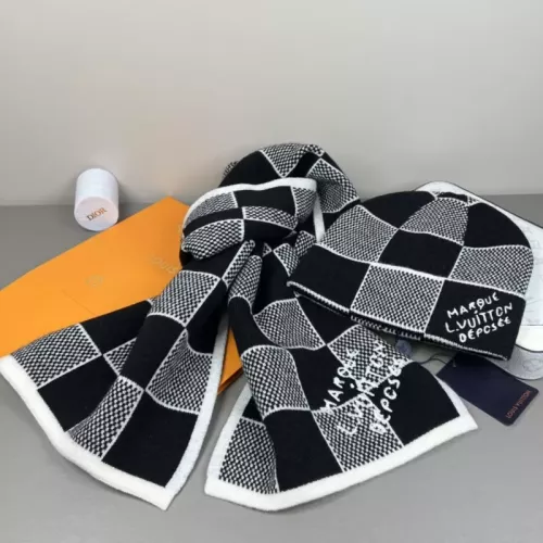 Cheap Louis Vuitton LV Hat and Scarf Set #1353987 Replica Wholesale [$45.00 USD] [ITEM#1353987] on Replica Louis Vuitton LV Hat and Scarf and Glove Set