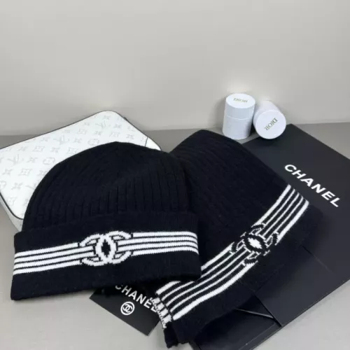 Cheap Chanel Hat and Scarf Set #1353993 Replica Wholesale [$48.00 USD] [ITEM#1353993] on Replica Chanel Hat and Scarf and Glove Set