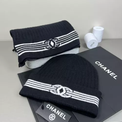 Cheap Chanel Hat and Scarf Set #1353993 Replica Wholesale [$48.00 USD] [ITEM#1353993] on Replica Chanel Hat and Scarf and Glove Set