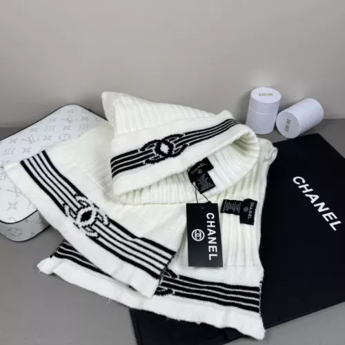Cheap Chanel Hat and Scarf Set #1353994 Replica Wholesale [$48.00 USD] [ITEM#1353994] on Replica Chanel Hat and Scarf and Glove Set
