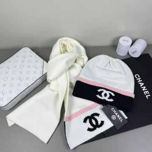 Cheap Chanel Hat and Scarf Set #1353995 Replica Wholesale [$48.00 USD] [ITEM#1353995] on Replica Chanel Hat and Scarf and Glove Set