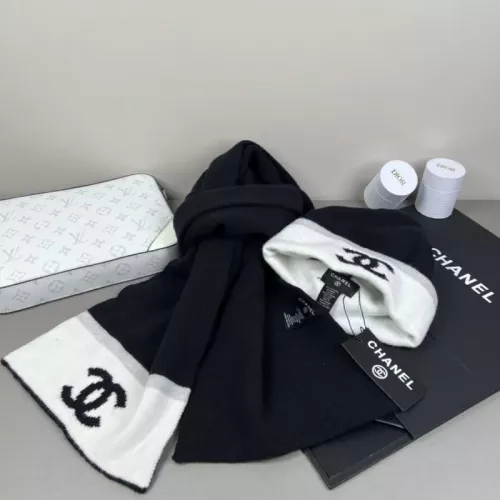 Cheap Chanel Hat and Scarf Set #1353996 Replica Wholesale [$48.00 USD] [ITEM#1353996] on Replica Chanel Hat and Scarf and Glove Set