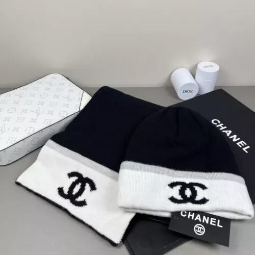 Cheap Chanel Hat and Scarf Set #1353996 Replica Wholesale [$48.00 USD] [ITEM#1353996] on Replica Chanel Hat and Scarf and Glove Set