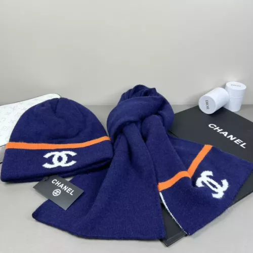 Cheap Chanel Hat and Scarf Set #1353997 Replica Wholesale [$48.00 USD] [ITEM#1353997] on Replica Chanel Hat and Scarf and Glove Set