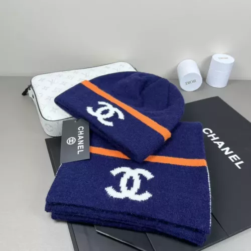 Cheap Chanel Hat and Scarf Set #1353997 Replica Wholesale [$48.00 USD] [ITEM#1353997] on Replica Chanel Hat and Scarf and Glove Set
