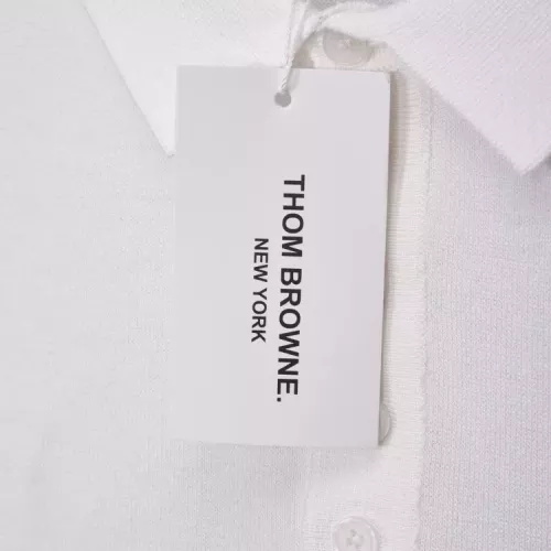 Cheap Thom Browne TB T-Shirts Short Sleeved For Men #1354228 Replica Wholesale [$45.00 USD] [ITEM#1354228] on Replica Thom Browne TB T-Shirts