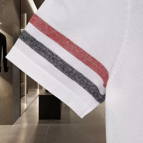 Cheap Thom Browne TB T-Shirts Short Sleeved For Men #1354228 Replica Wholesale [$45.00 USD] [ITEM#1354228] on Replica Thom Browne TB T-Shirts