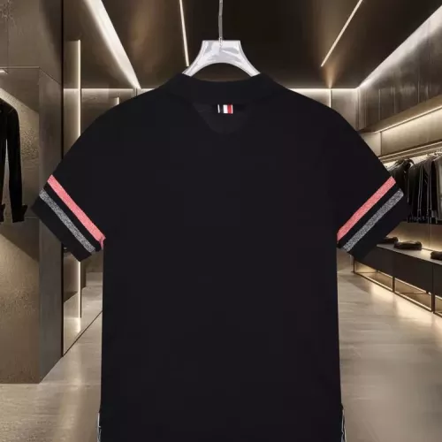 Cheap Thom Browne TB T-Shirts Short Sleeved For Men #1354230 Replica Wholesale [$45.00 USD] [ITEM#1354230] on Replica Thom Browne TB T-Shirts