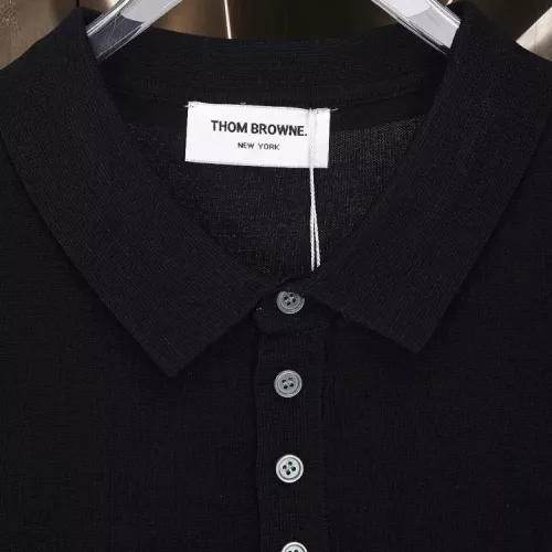 Cheap Thom Browne TB T-Shirts Short Sleeved For Men #1354230 Replica Wholesale [$45.00 USD] [ITEM#1354230] on Replica Thom Browne TB T-Shirts