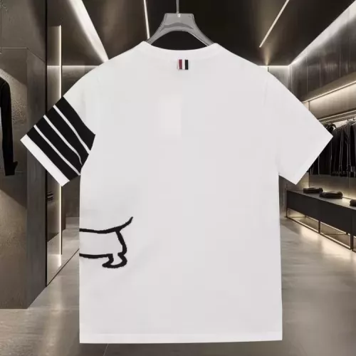 Cheap Thom Browne TB T-Shirts Short Sleeved For Men #1354235 Replica Wholesale [$45.00 USD] [ITEM#1354235] on Replica Thom Browne TB T-Shirts
