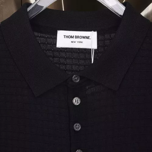 Cheap Thom Browne TB T-Shirts Short Sleeved For Men #1354242 Replica Wholesale [$45.00 USD] [ITEM#1354242] on Replica Thom Browne TB T-Shirts