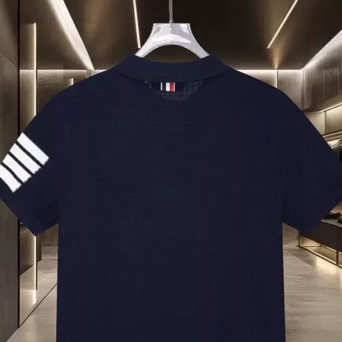 Cheap Thom Browne TB T-Shirts Short Sleeved For Men #1354243 Replica Wholesale [$45.00 USD] [ITEM#1354243] on Replica Thom Browne TB T-Shirts