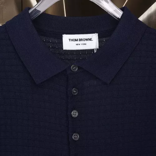 Cheap Thom Browne TB T-Shirts Short Sleeved For Men #1354243 Replica Wholesale [$45.00 USD] [ITEM#1354243] on Replica Thom Browne TB T-Shirts