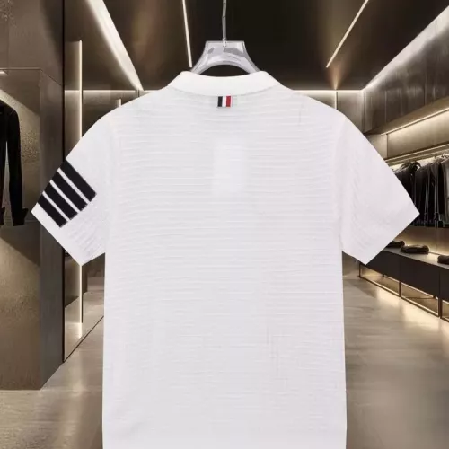 Cheap Thom Browne TB T-Shirts Short Sleeved For Men #1354244 Replica Wholesale [$45.00 USD] [ITEM#1354244] on Replica Thom Browne TB T-Shirts