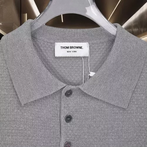 Cheap Thom Browne TB T-Shirts Short Sleeved For Men #1354247 Replica Wholesale [$45.00 USD] [ITEM#1354247] on Replica Thom Browne TB T-Shirts