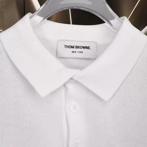 Cheap Thom Browne TB T-Shirts Short Sleeved For Men #1354257 Replica Wholesale [$45.00 USD] [ITEM#1354257] on Replica Thom Browne TB T-Shirts