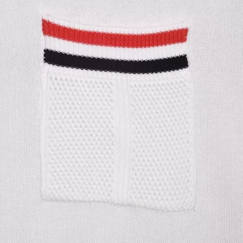 Cheap Thom Browne TB T-Shirts Short Sleeved For Men #1354257 Replica Wholesale [$45.00 USD] [ITEM#1354257] on Replica Thom Browne TB T-Shirts