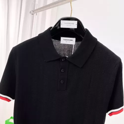 Cheap Thom Browne TB T-Shirts Short Sleeved For Men #1354260 Replica Wholesale [$76.00 USD] [ITEM#1354260] on Replica Thom Browne TB T-Shirts