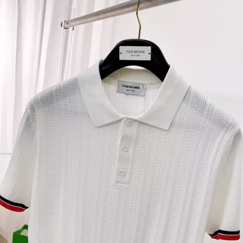Cheap Thom Browne TB T-Shirts Short Sleeved For Men #1354261 Replica Wholesale [$76.00 USD] [ITEM#1354261] on Replica Thom Browne TB T-Shirts