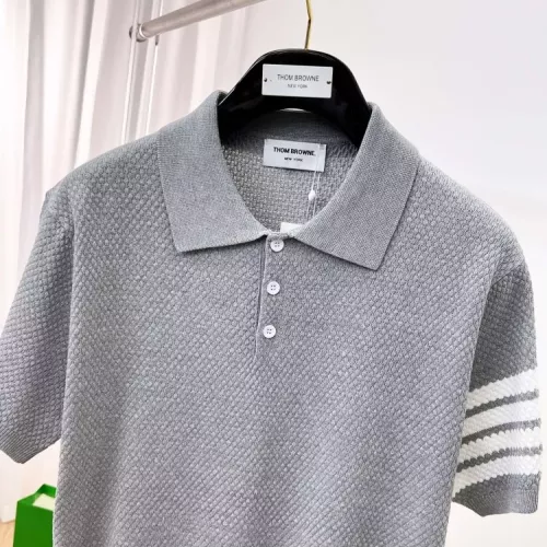 Cheap Thom Browne TB T-Shirts Short Sleeved For Men #1354263 Replica Wholesale [$76.00 USD] [ITEM#1354263] on Replica Thom Browne TB T-Shirts