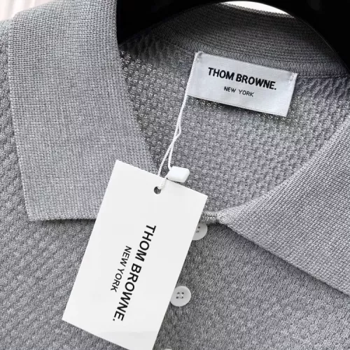 Cheap Thom Browne TB T-Shirts Short Sleeved For Men #1354263 Replica Wholesale [$76.00 USD] [ITEM#1354263] on Replica Thom Browne TB T-Shirts