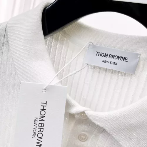 Cheap Thom Browne TB T-Shirts Short Sleeved For Men #1354266 Replica Wholesale [$76.00 USD] [ITEM#1354266] on Replica Thom Browne TB T-Shirts