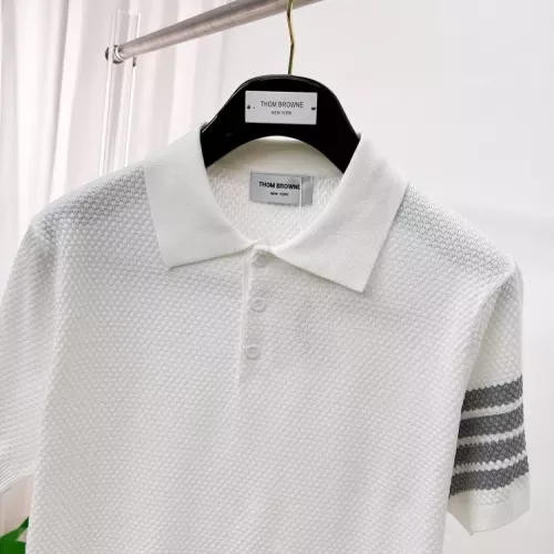 Cheap Thom Browne TB T-Shirts Short Sleeved For Men #1354267 Replica Wholesale [$76.00 USD] [ITEM#1354267] on Replica Thom Browne TB T-Shirts