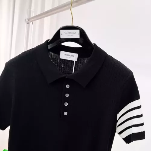Cheap Thom Browne TB T-Shirts Short Sleeved For Men #1354270 Replica Wholesale [$76.00 USD] [ITEM#1354270] on Replica Thom Browne TB T-Shirts
