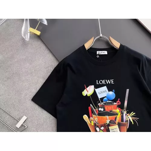 Cheap LOEWE T-Shirts Short Sleeved For Men #1354274 Replica Wholesale [$40.00 USD] [ITEM#1354274] on Replica LOEWE T-Shirts