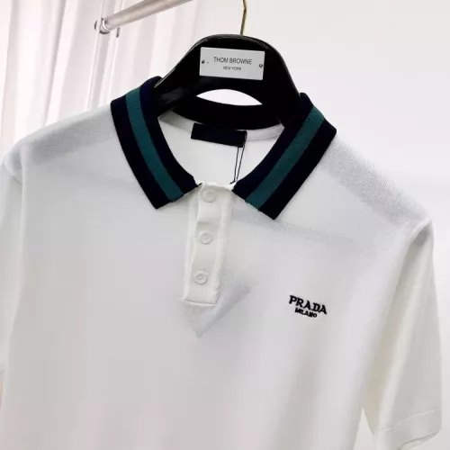 Cheap Prada T-Shirts Short Sleeved For Men #1354280 Replica Wholesale [$76.00 USD] [ITEM#1354280] on Replica Prada T-Shirts